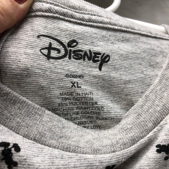 Disney Mickey Mouse print gray t-shirt Men’s XL - Picture 3 of 6